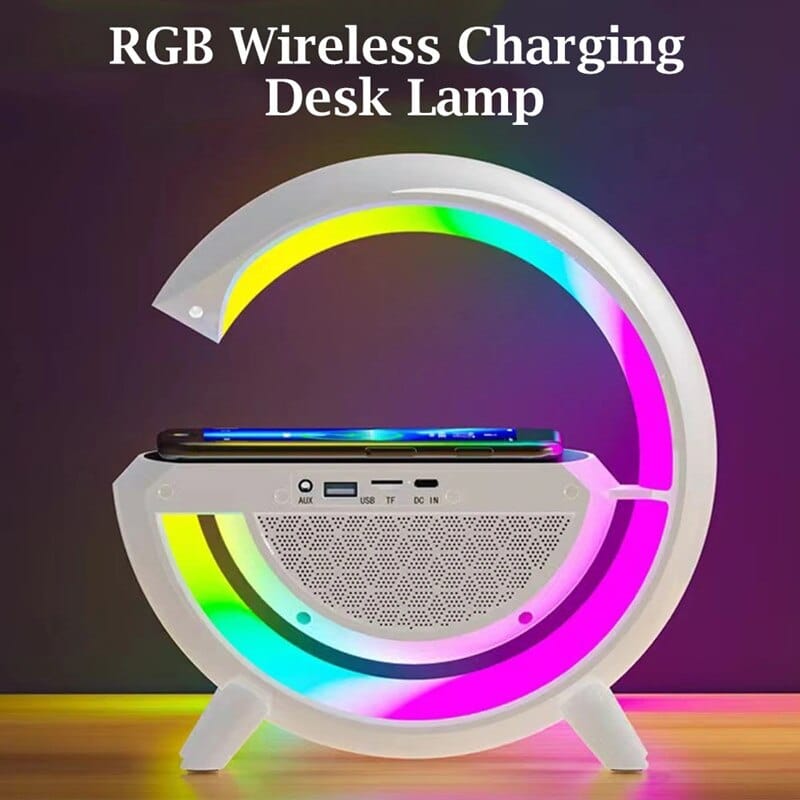 RGB Wireless Charging Desk Lamp