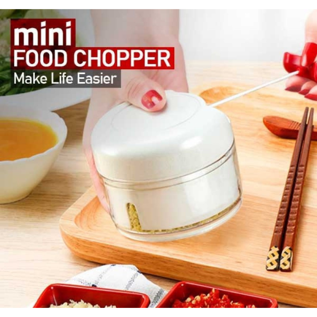 Mini Powerful Meat Grinder Hand-power Food Chopper Mincer Mixer