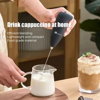 Electric Milk Frother Portable Blender Handheld Mini Foamer Coffee Maker Egg Beater for Chocolate Cappuccino Whisk Tools